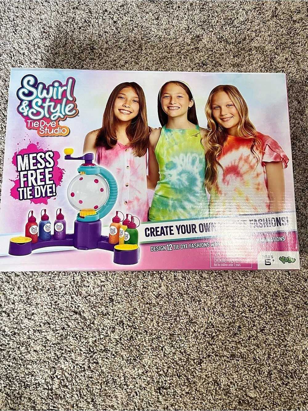 Spin Master Swirl & Style Tie Dye Studio Tie Dye Studio Kit